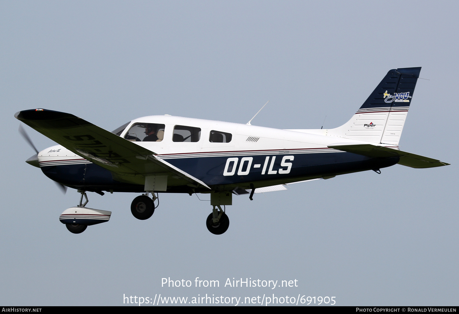 Aircraft Photo of OO-ILS | Piper PA-28-181 Archer III | VCU - Vliegclub Ursel | AirHistory.net #691905