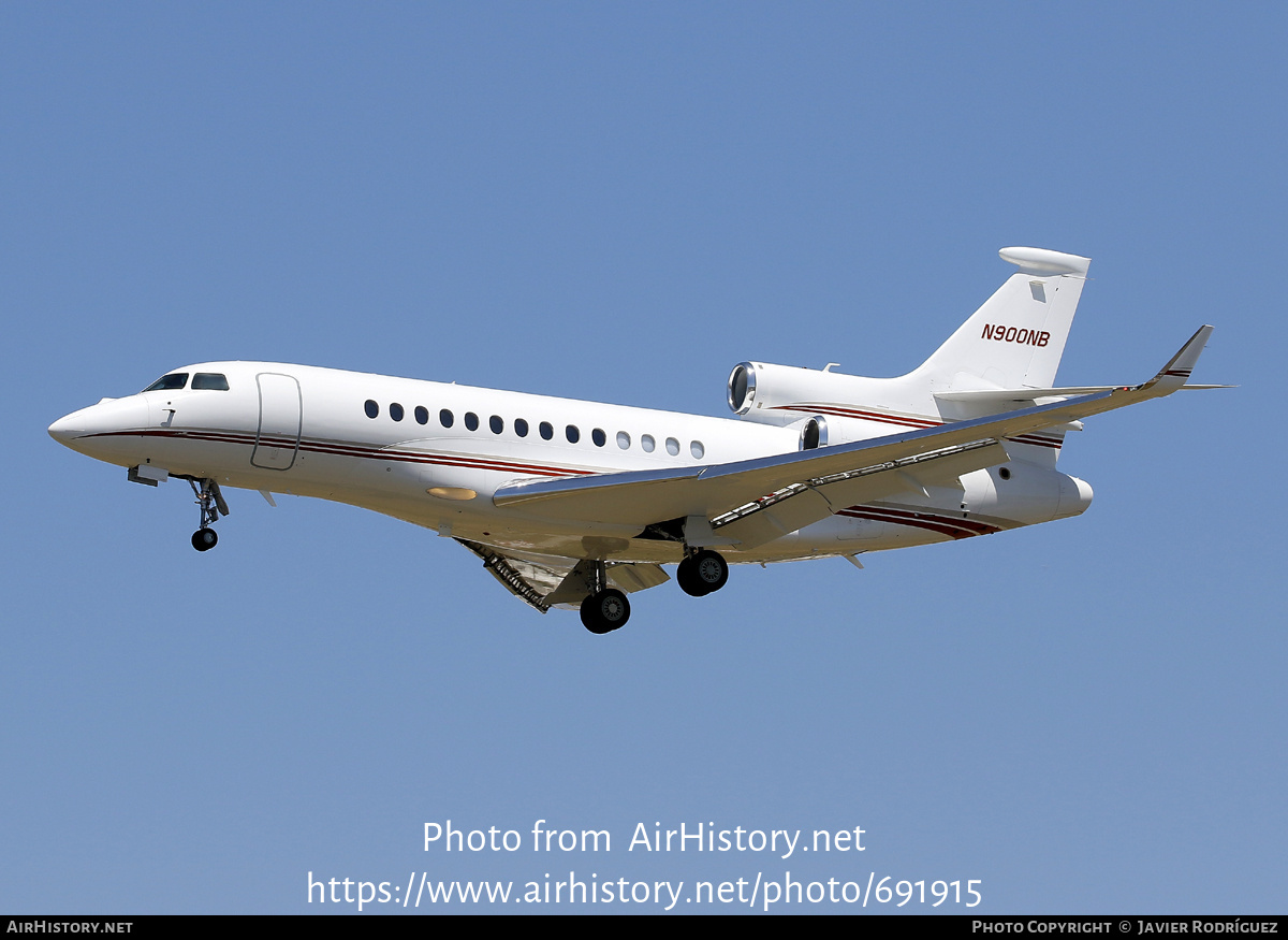 Aircraft Photo of N900NB | Dassault Falcon 7X | AirHistory.net #691915