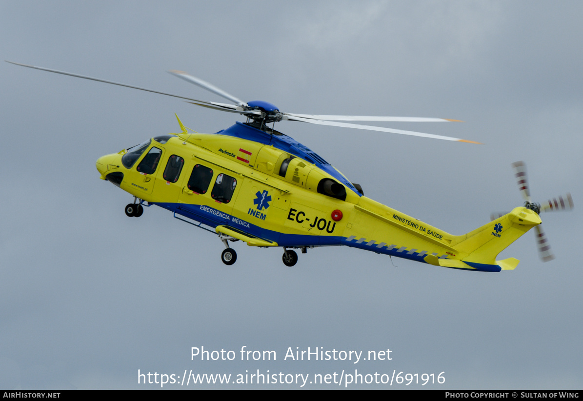 Aircraft Photo of EC-JOU | AgustaWestland AW-139 | Avincis | AirHistory.net #691916