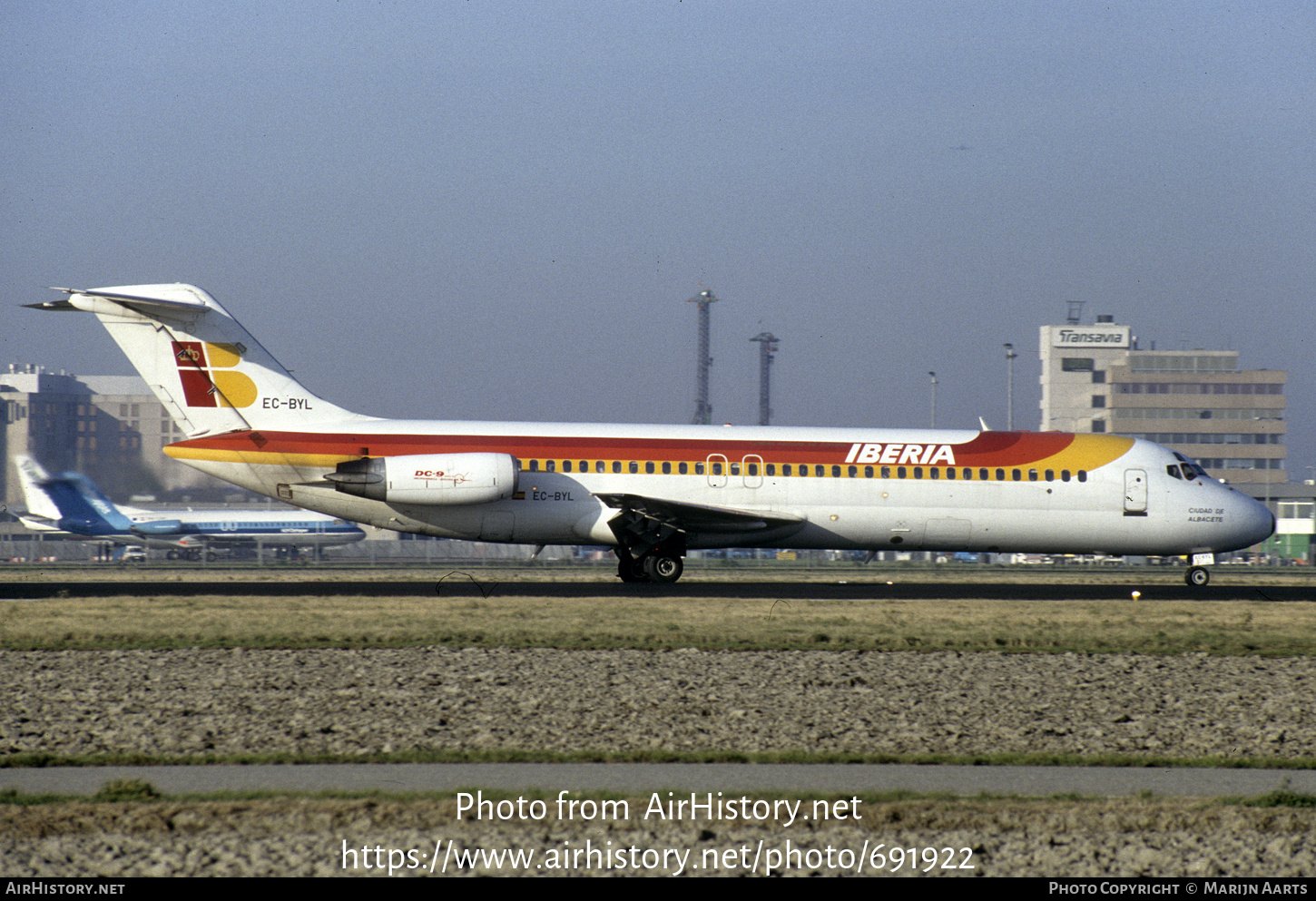 Aircraft Photo of EC-BYL | McDonnell Douglas DC-9-33RC | Iberia | AirHistory.net #691922