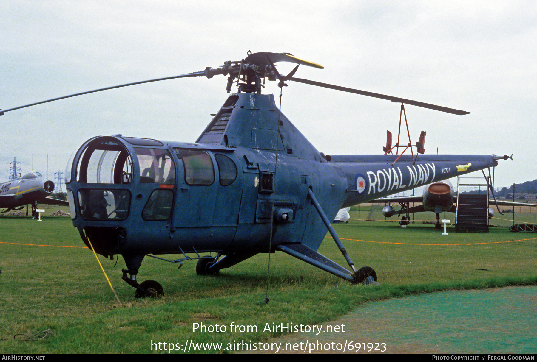 Aircraft Photo of WG724 | Westland WS-51 Dragonfly HR.5 | UK - Navy | AirHistory.net #691923