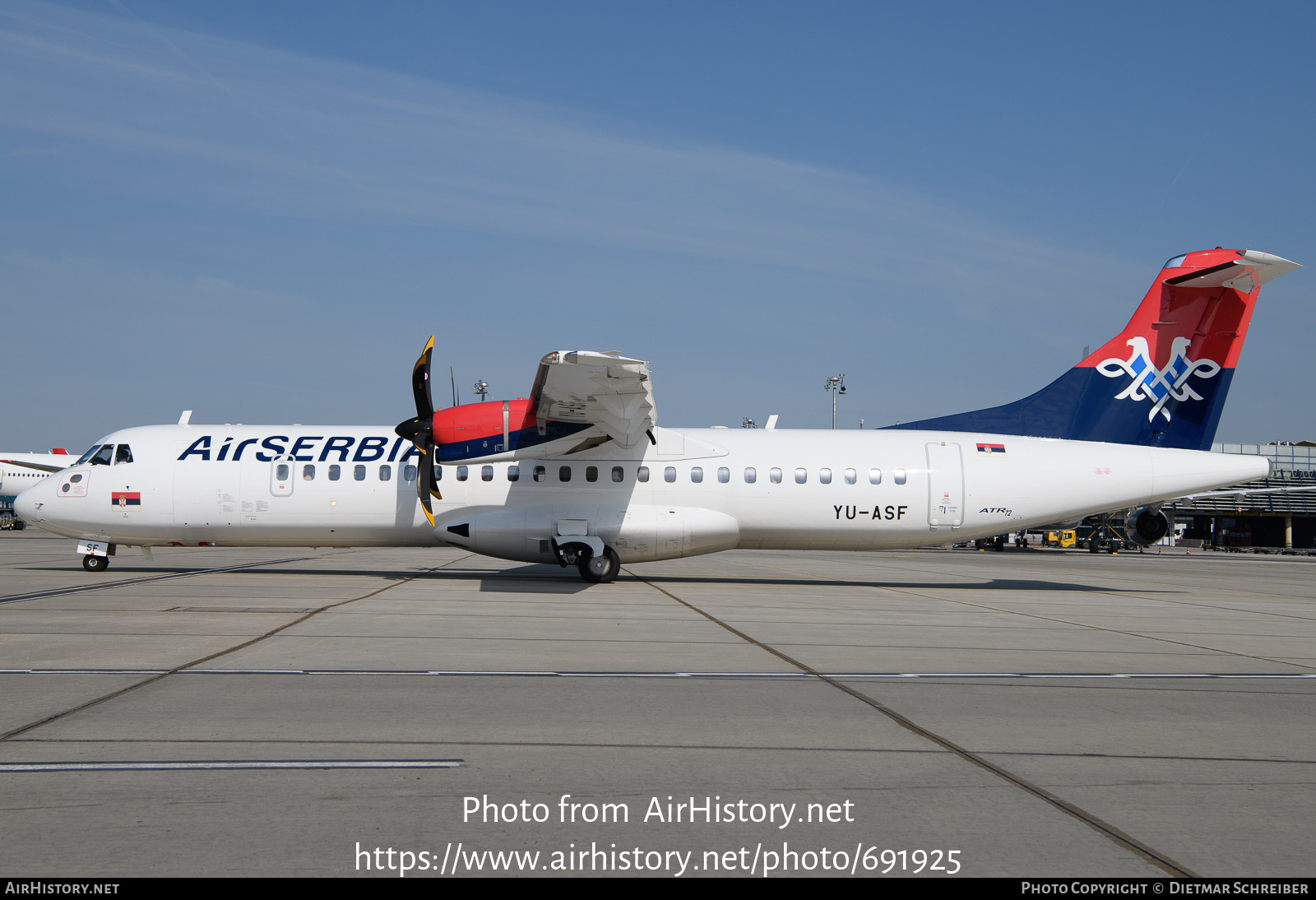 Aircraft Photo of YU-ASF | ATR ATR-72-600 (ATR-72-212A) | Air Serbia | AirHistory.net #691925