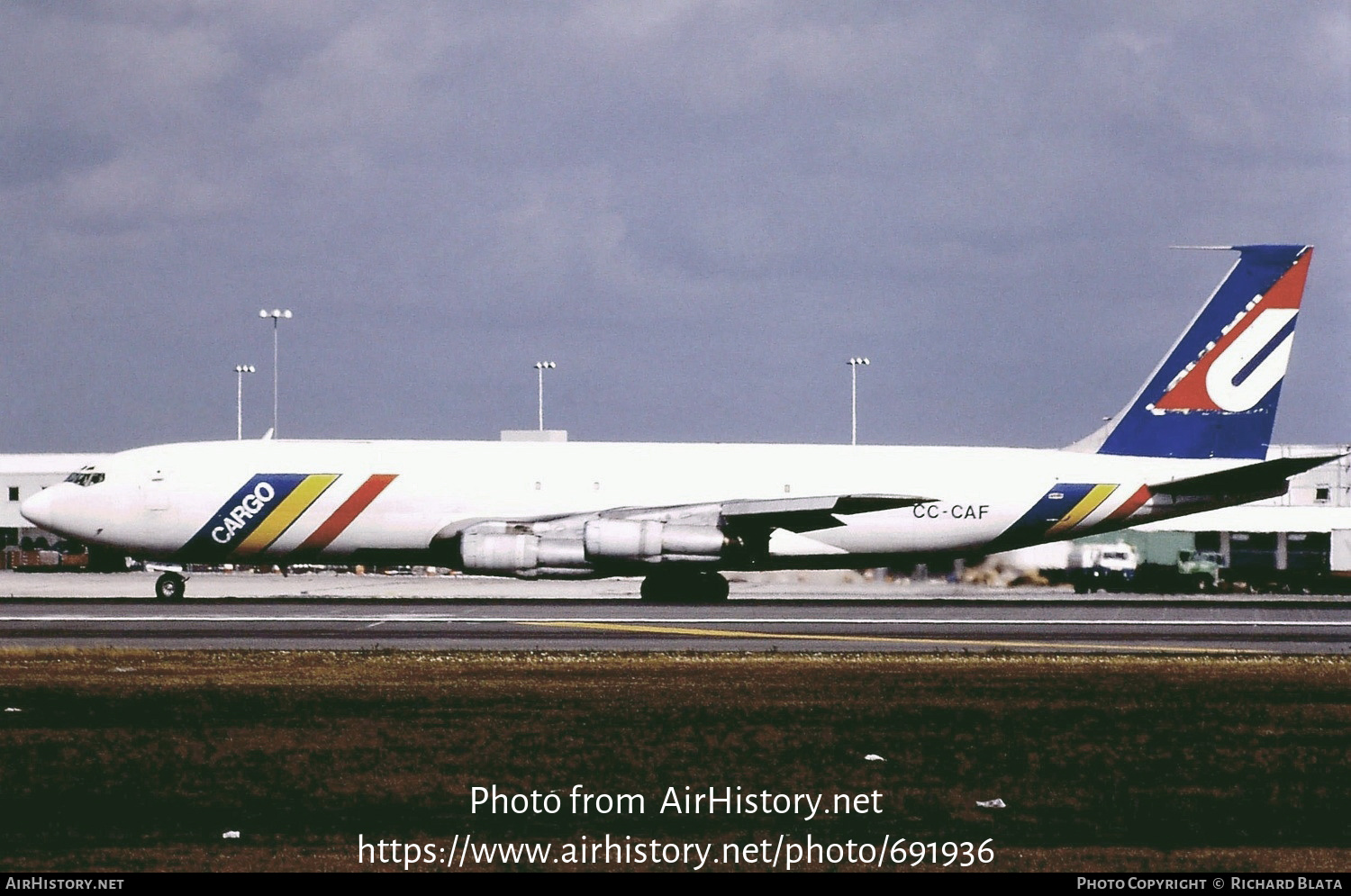 Aircraft Photo of CC-CAF | Boeing 707-331C(F) | Fast Air | AirHistory.net #691936