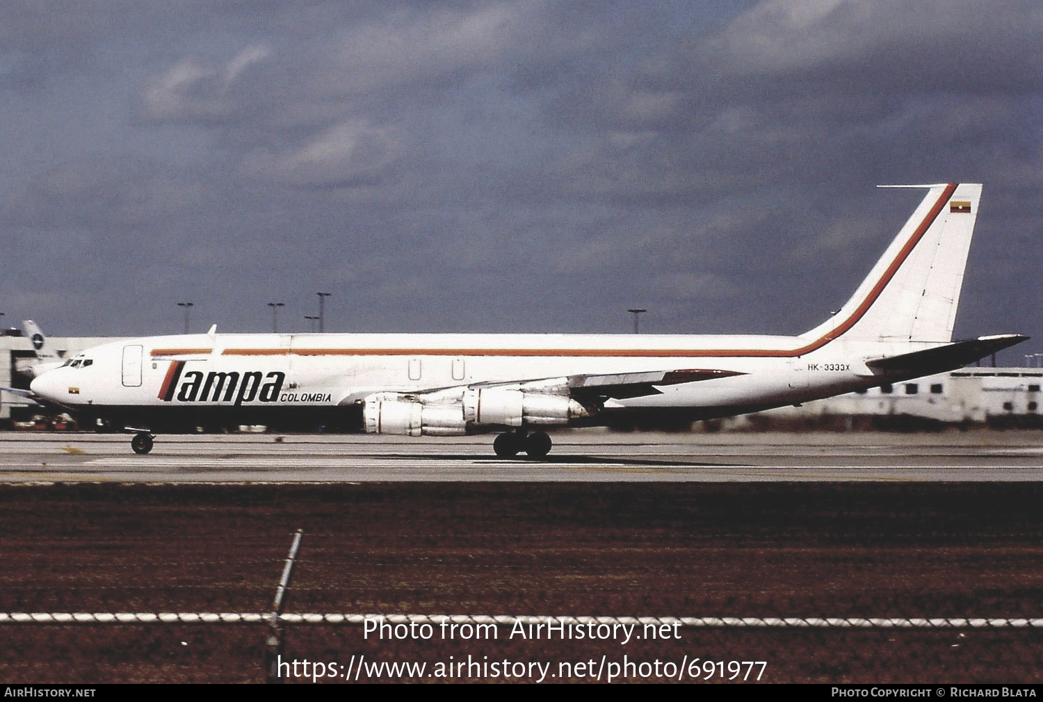 Aircraft Photo of HK-3333X | Boeing 707-321C | TAMPA - Transportes Aéreos Mercantiles Panamericanos | AirHistory.net #691977