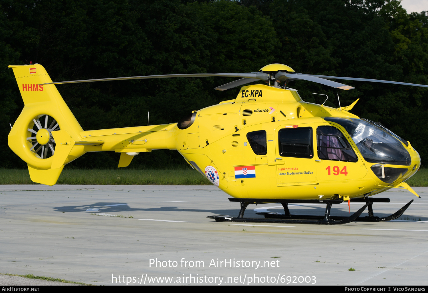 Aircraft Photo of EC-KPA | Eurocopter EC-135P-2+ | Eliance | AirHistory.net #692003