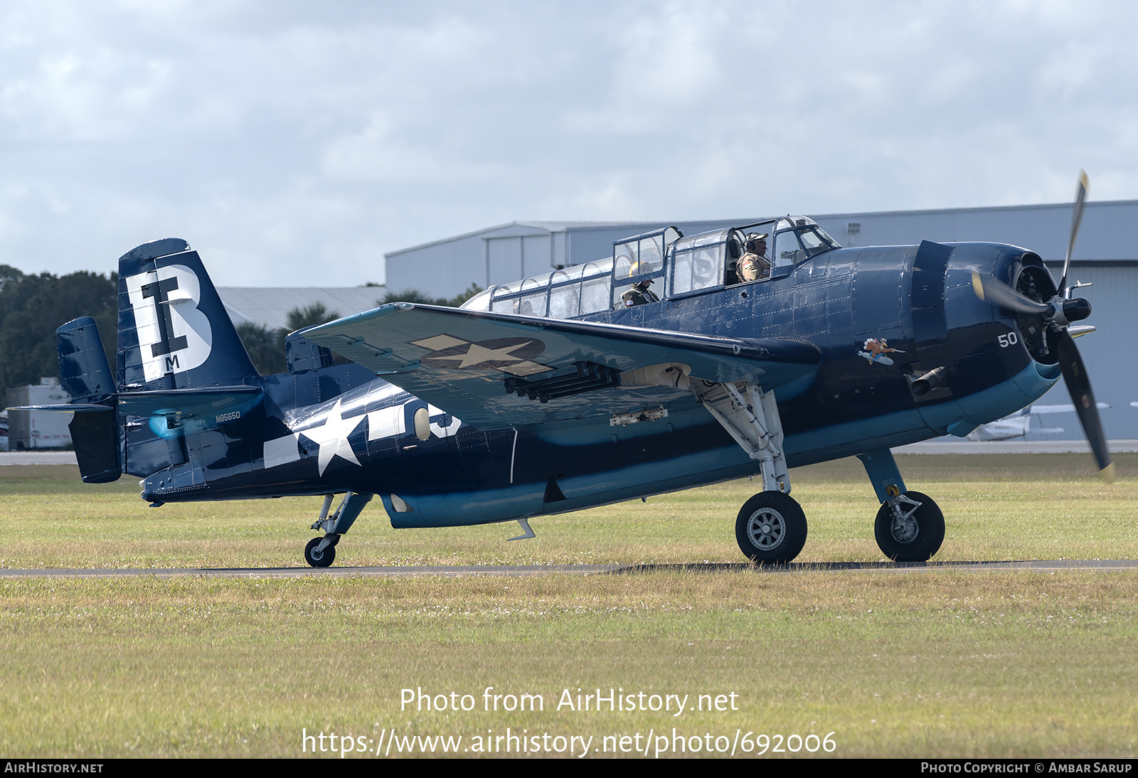 Aircraft Photo of N85650 | Grumman TBM-3E Avenger | USA - Navy | AirHistory.net #692006