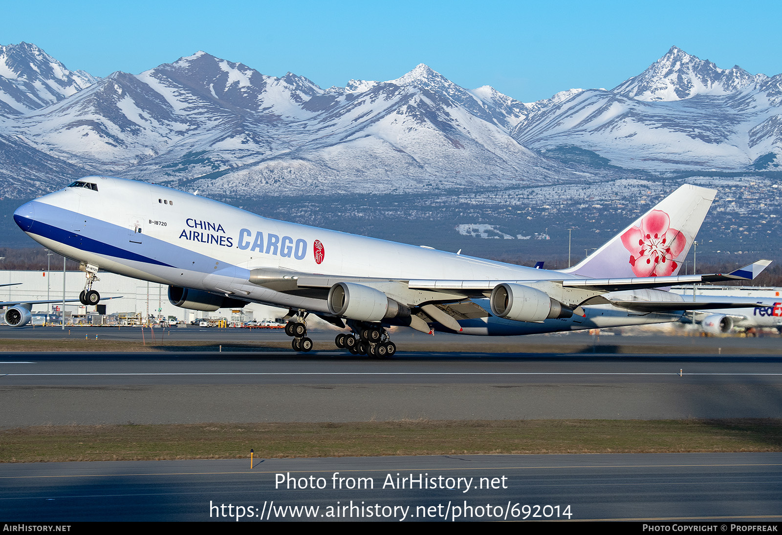 Aircraft Photo of B-18720 | Boeing 747-409F/SCD | China Airlines Cargo | AirHistory.net #692014