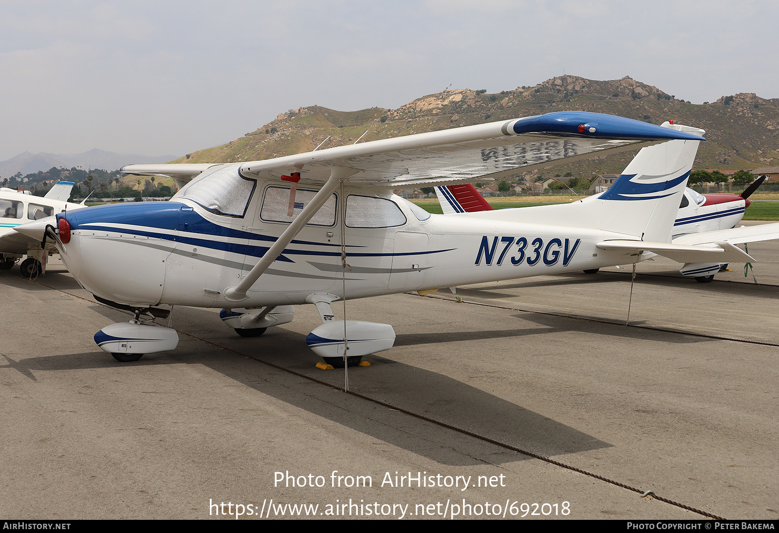 Aircraft Photo of N733GV | Cessna 172N | AirHistory.net #692018