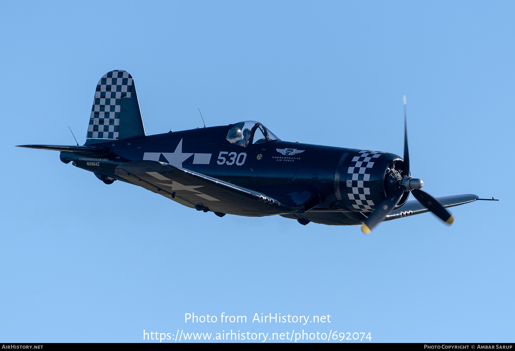Aircraft Photo of N9964Z / 92468 | Vought FG-1D Corsair | Commemorative Air Force | USA - Navy | AirHistory.net #692074