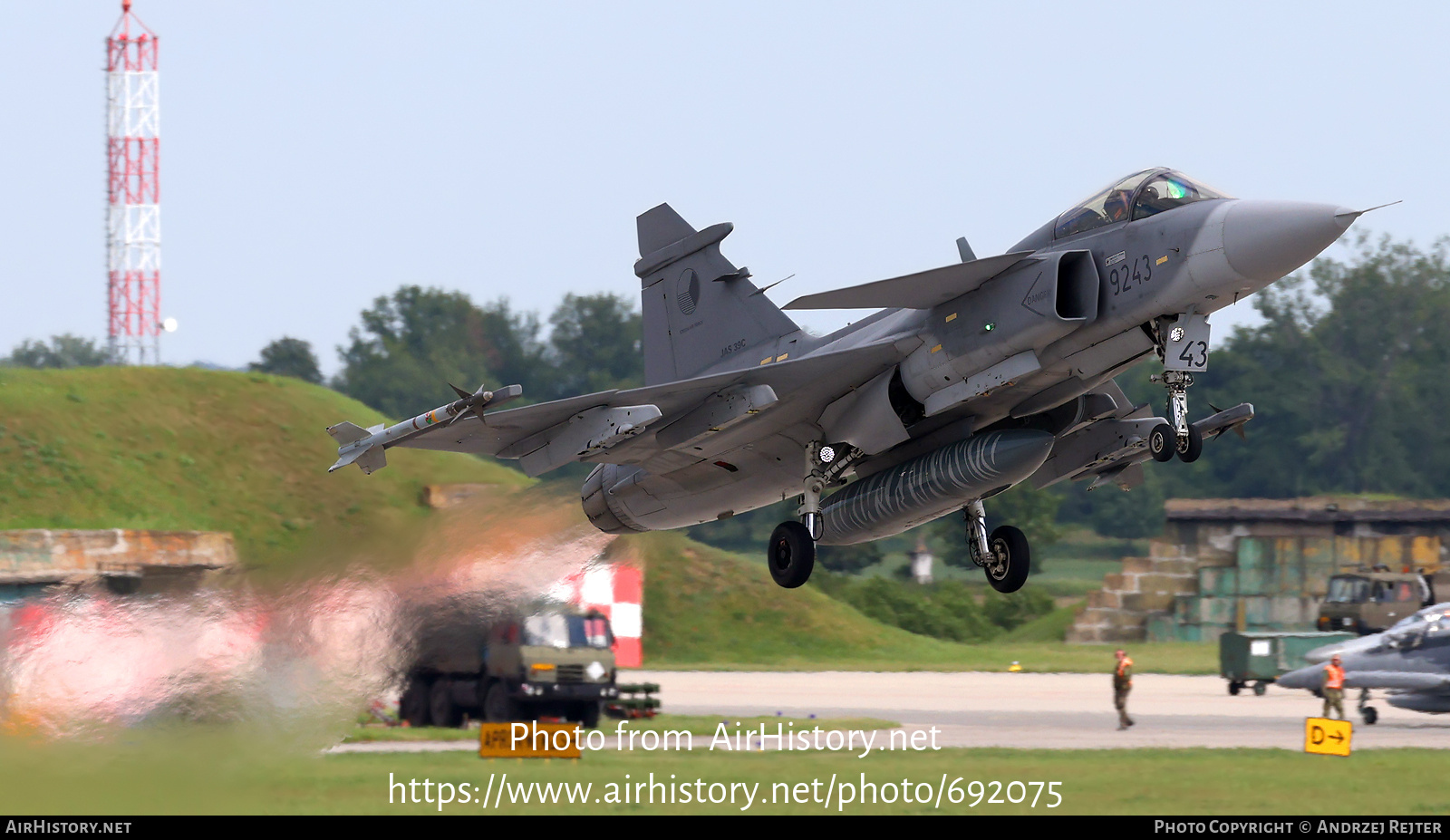 Aircraft Photo of 9243 | Saab JAS 39C Gripen | Czechia - Air Force | AirHistory.net #692075