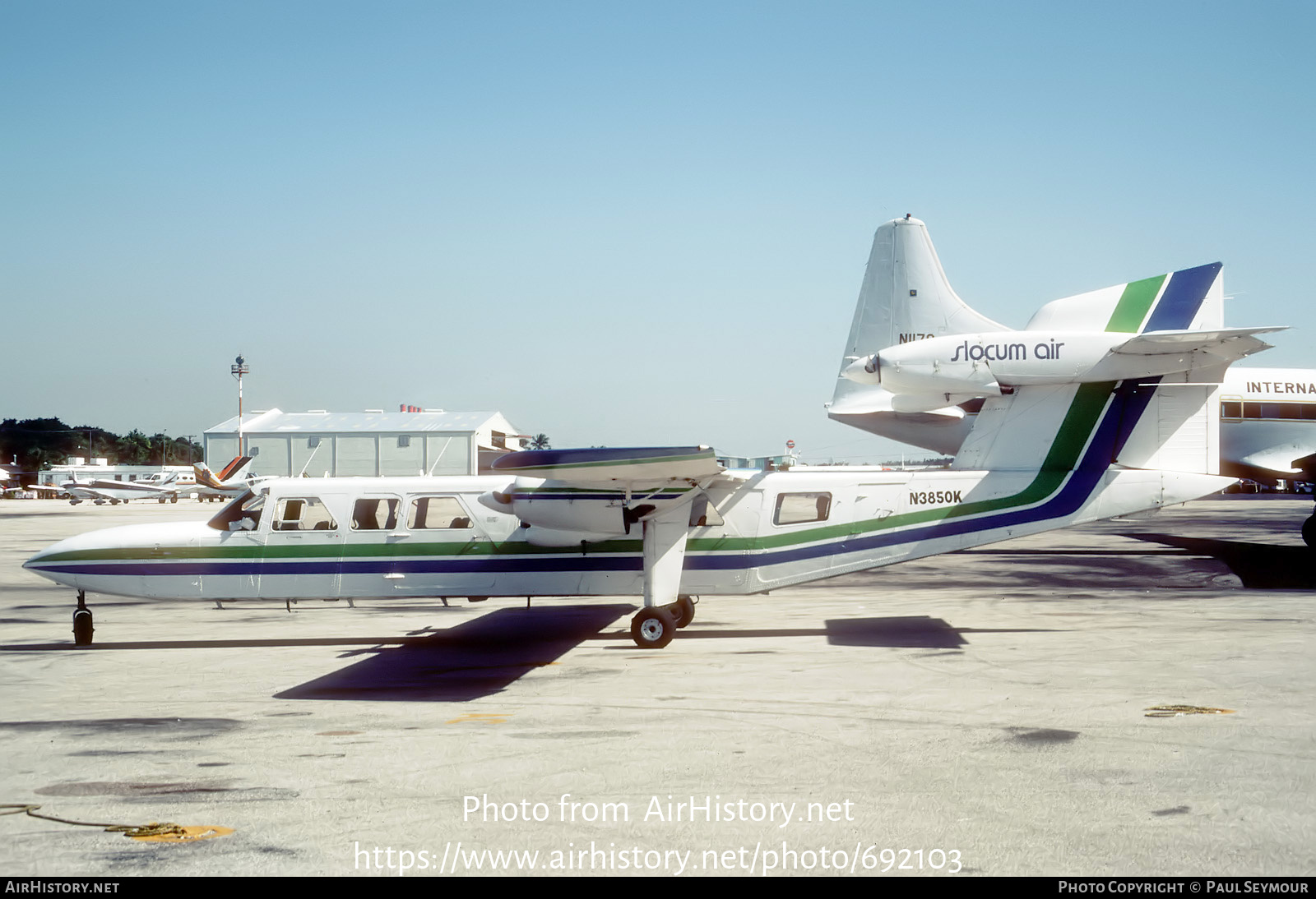 Aircraft Photo of N3850K | Britten-Norman BN-2A Mk.3-2 Trislander | Slocum Air | AirHistory.net #692103