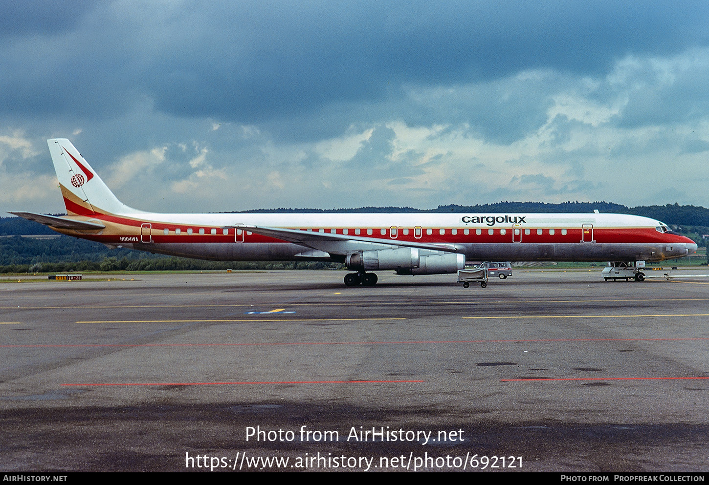 Aircraft Photo of N804WA | McDonnell Douglas DC-8-63CF | Cargolux | AirHistory.net #692121