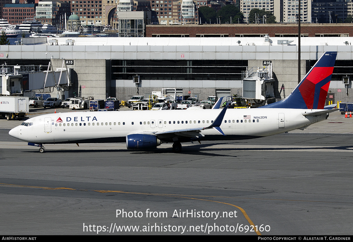 Aircraft Photo of N862DN | Boeing 737-932/ER | Delta Air Lines | AirHistory.net #692160