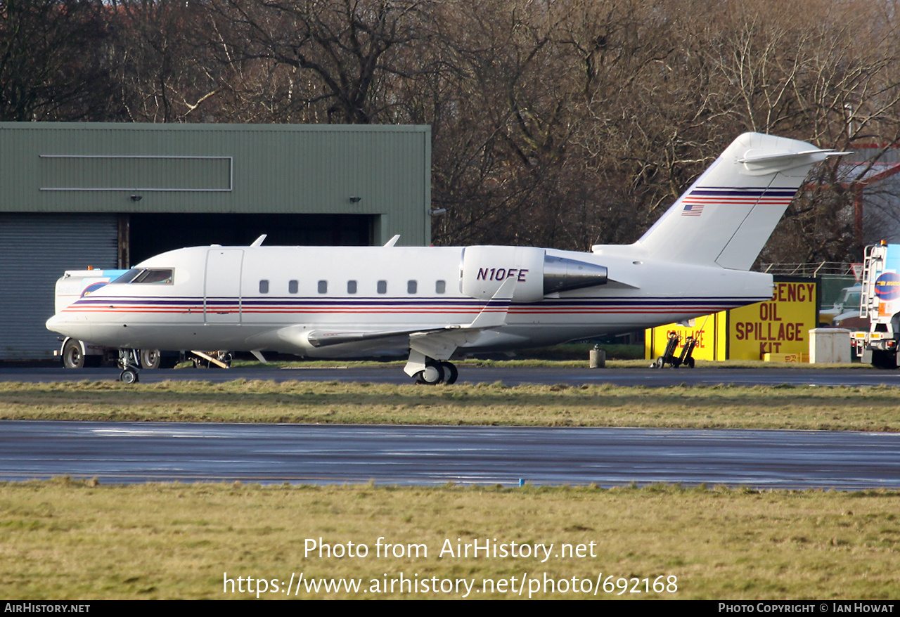 Aircraft Photo of N10FE | Canadair Challenger 601-3R (CL-600-2B16) | AirHistory.net #692168