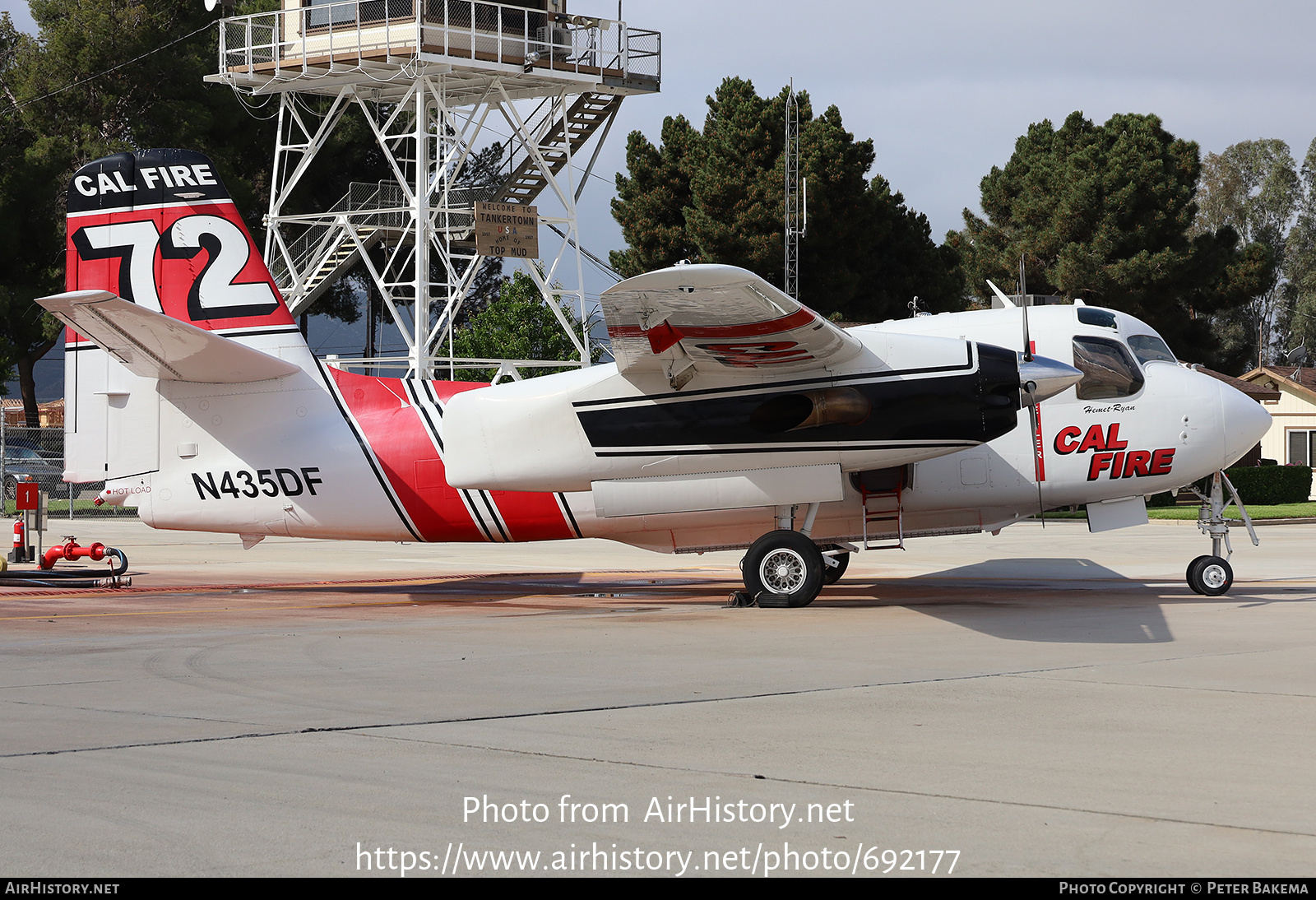 Aircraft Photo of N435DF | Marsh S-2F3AT Turbo Tracker | Cal Fire - California Department of Forestry & Fire Protection | AirHistory.net #692177