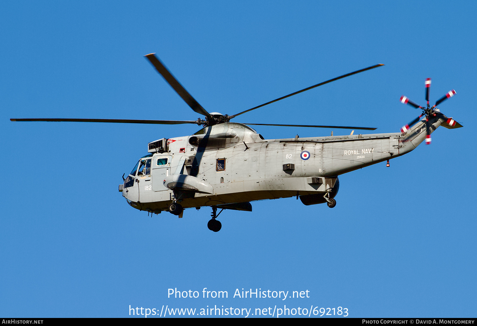 Aircraft Photo of ZD636 | Westland WS-61 Sea King ASaC7 | UK - Navy | AirHistory.net #692183