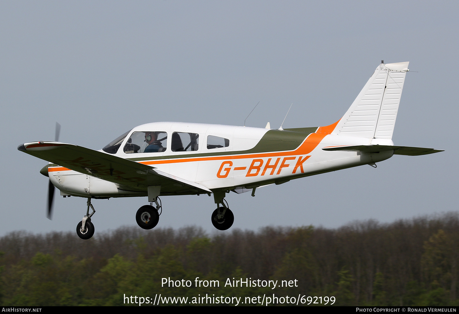 Aircraft Photo of G-BHFK | Piper PA-28-151 Cherokee Warrior | AirHistory.net #692199