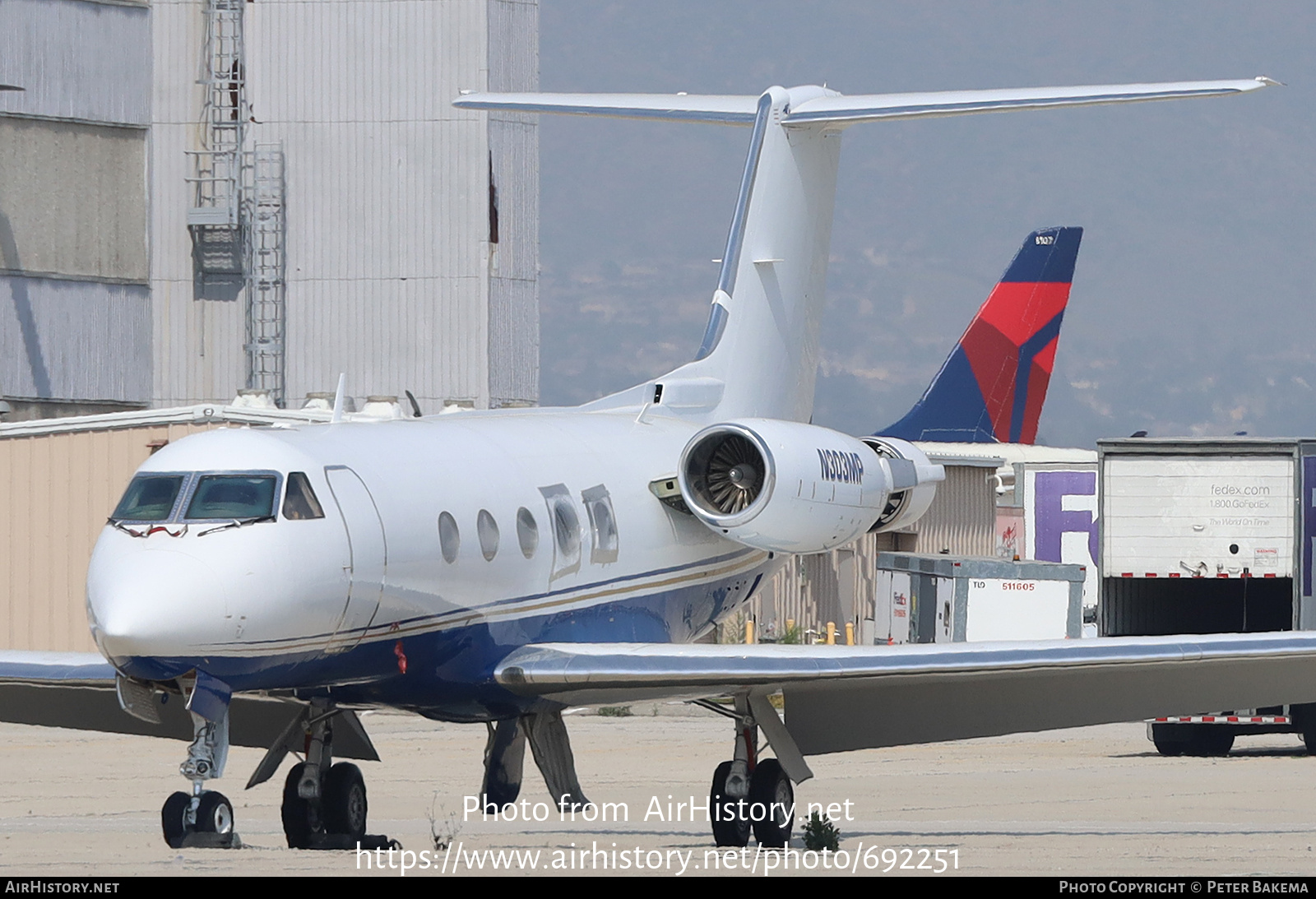 Aircraft Photo of N303MP | Gulfstream Aerospace G-1159A Gulfstream III | AirHistory.net #692251