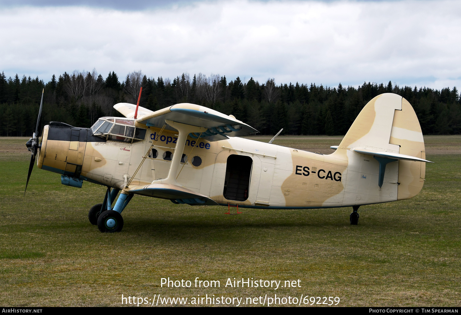 Aircraft Photo of ES-CAG | Antonov An-2T | Dropzone Estonia | AirHistory.net #692259