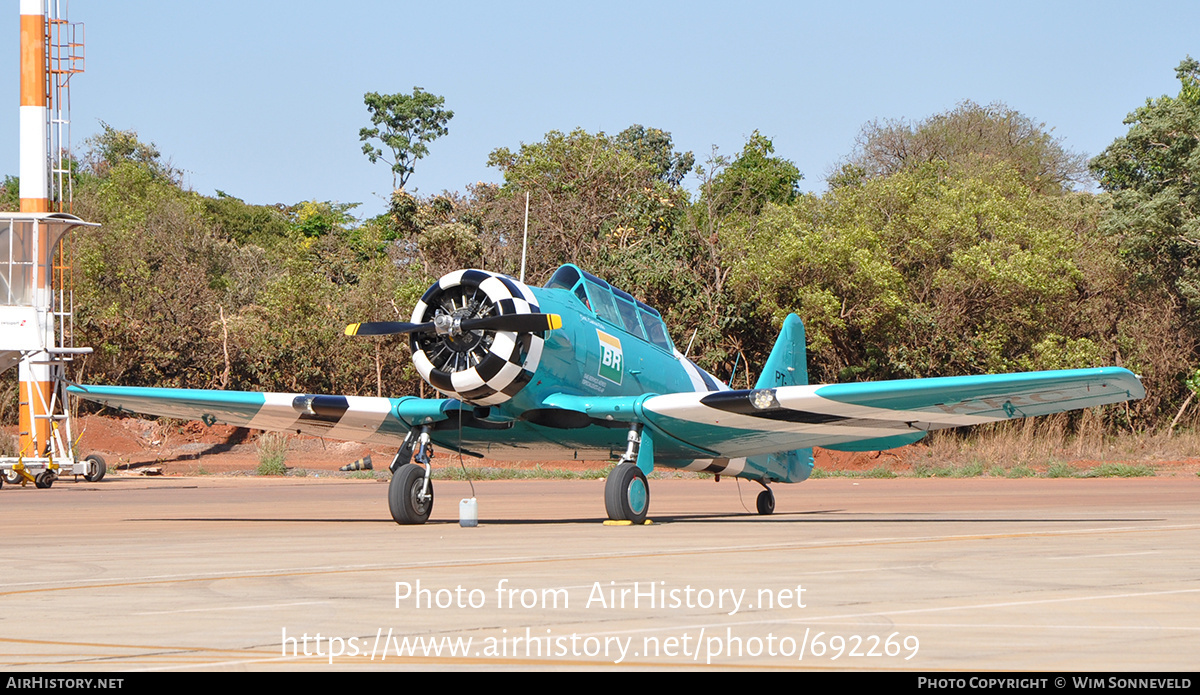 Aircraft Photo of PT-KRC | North American SNJ-5 Texan | Esquadrilha Oi | AirHistory.net #692269