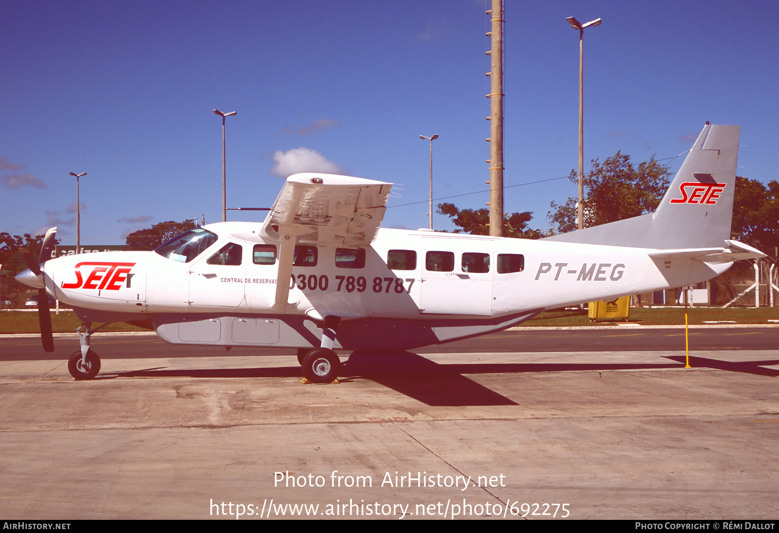 Aircraft Photo of PT-MEG | Cessna 208B Grand Caravan | SETE Linhas Aéreas | AirHistory.net #692275