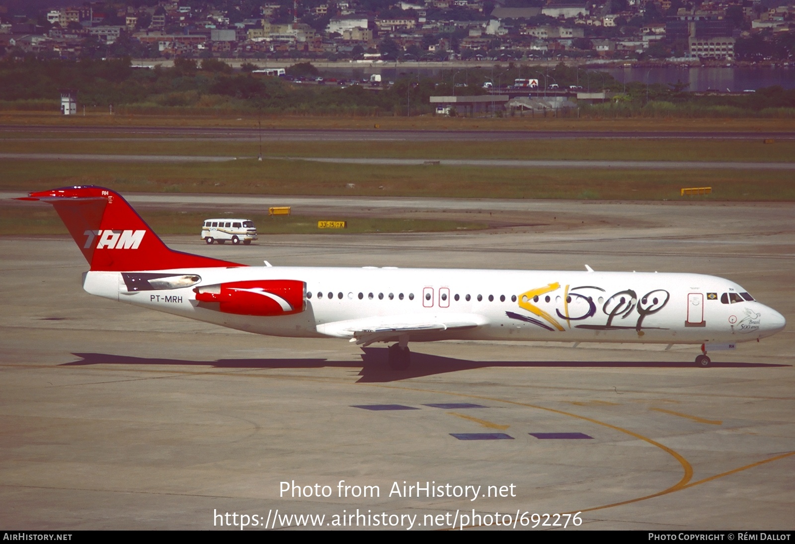 Aircraft Photo of PT-MRH | Fokker 100 (F28-0100) | TAM Linhas Aéreas | AirHistory.net #692276