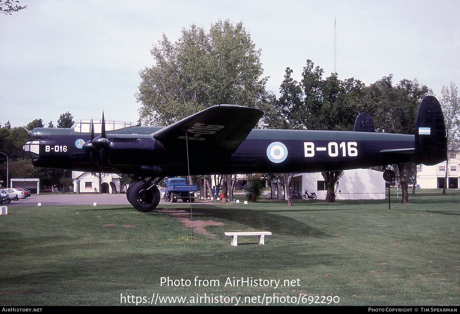 Aircraft Photo of B-016 | Avro 694 Lincoln B2A | Argentina - Air Force | AirHistory.net #692290