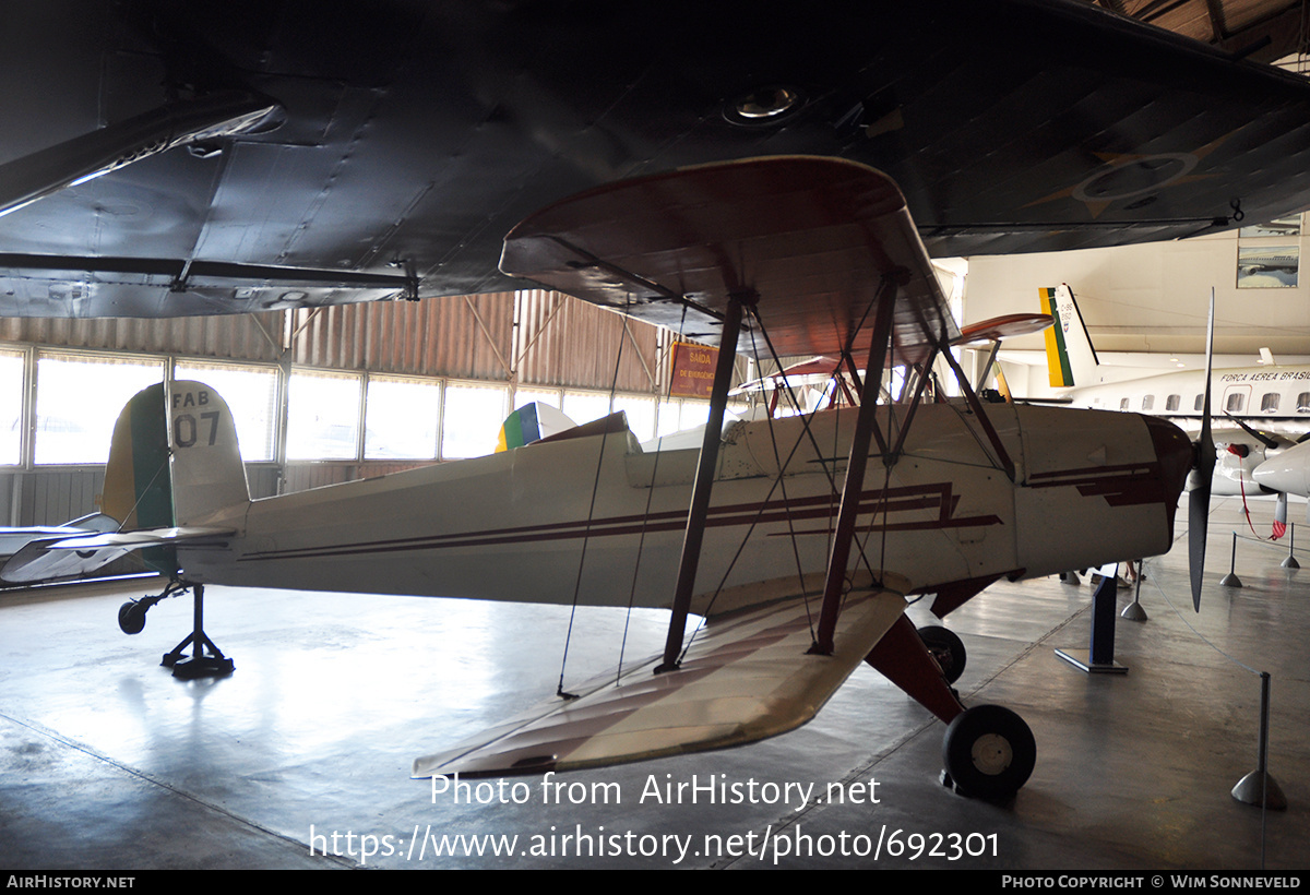 Aircraft Photo of 07 | Bucker Bu-131D-2 Jungmann | Brazil - Air Force | AirHistory.net #692301