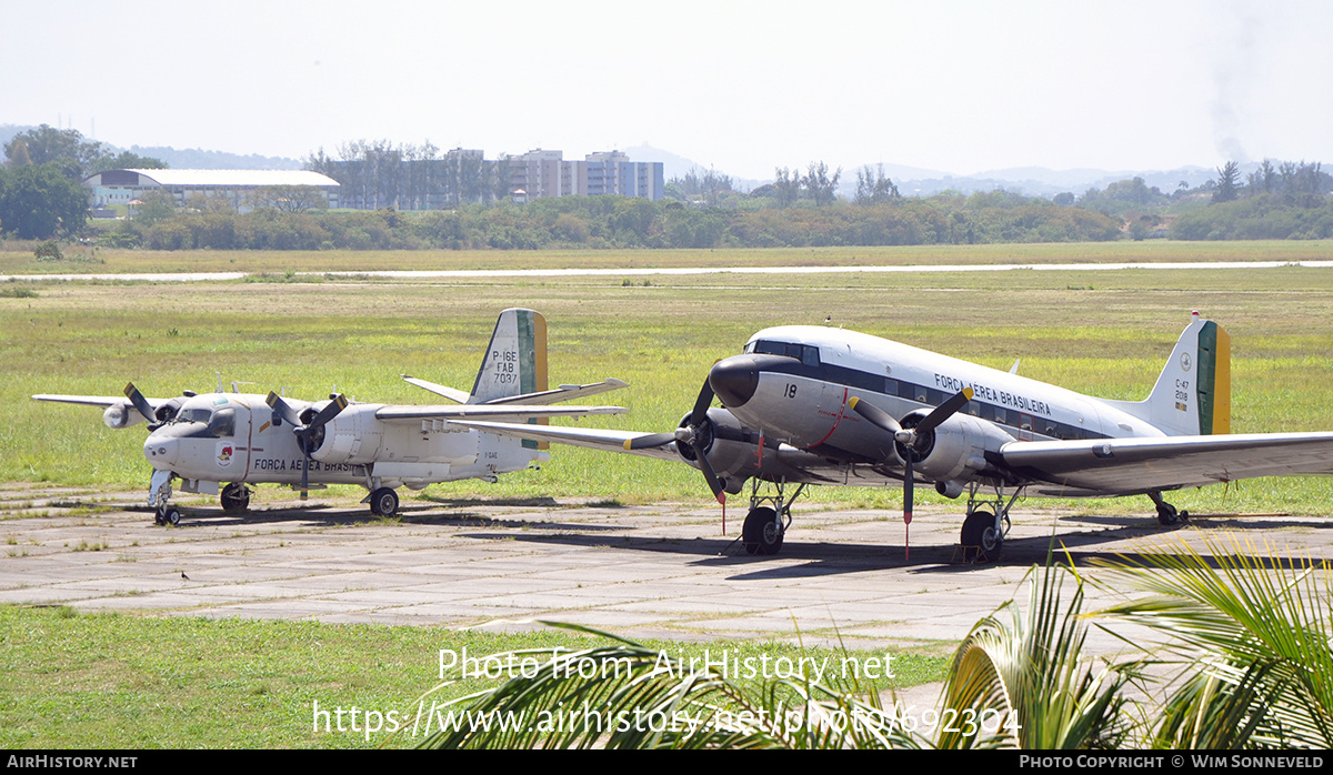 Aircraft Photo of 7037 | Grumman P-16E Tracker | Brazil - Air Force | AirHistory.net #692304