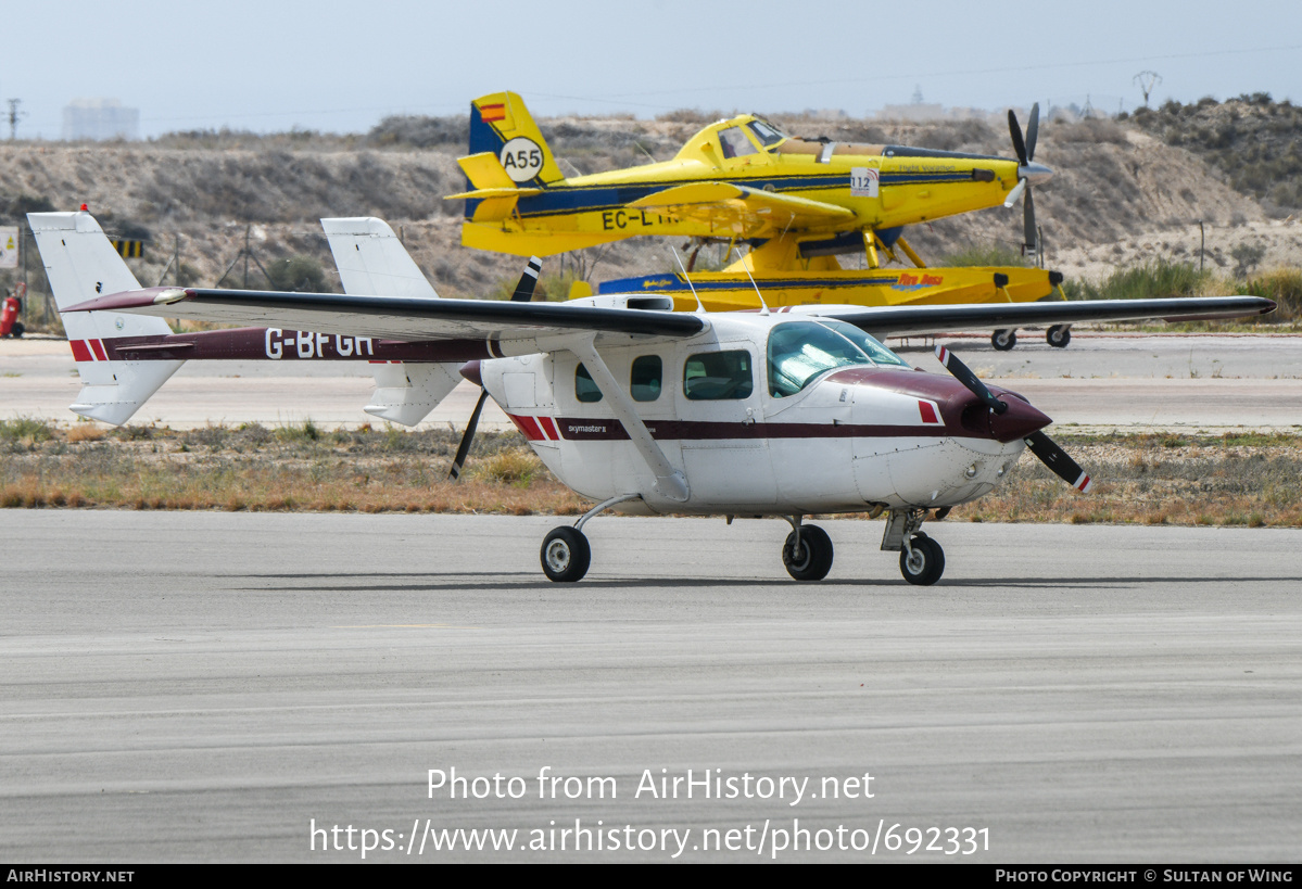 Aircraft Photo of G-BFGH | Reims F337G Skymaster | AirHistory.net #692331