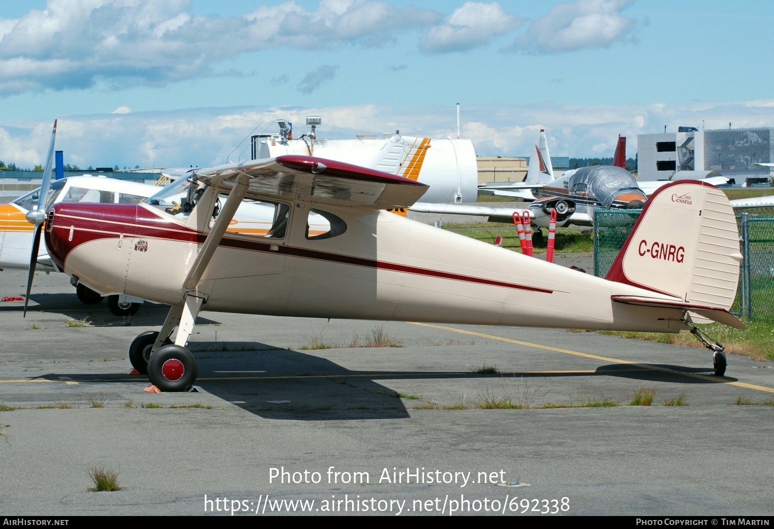 Aircraft Photo of C-GNRG | Cessna 140A | AirHistory.net #692338