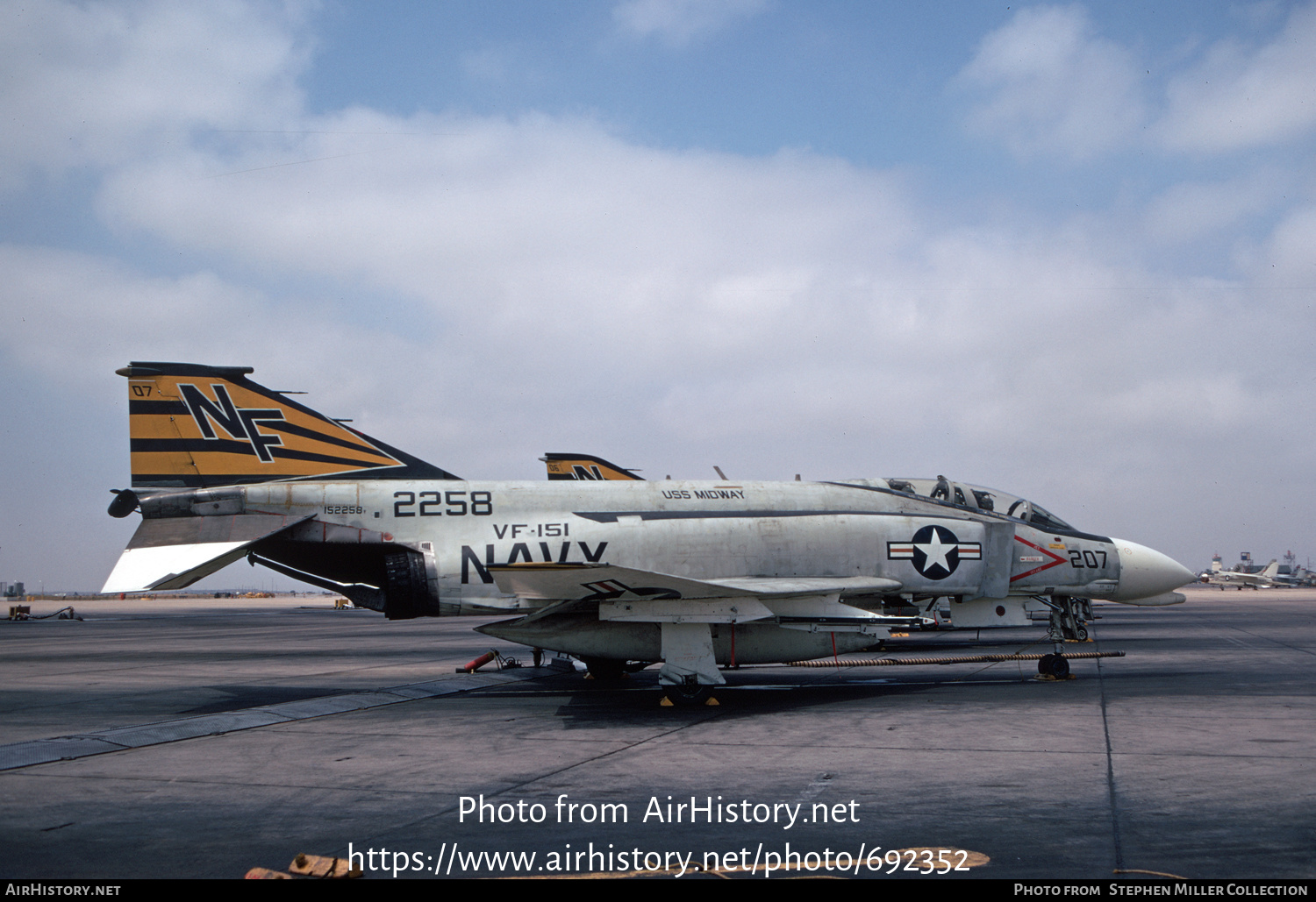 Aircraft Photo of 152258 / 2258 | McDonnell F-4B Phantom II | USA - Navy | AirHistory.net #692352