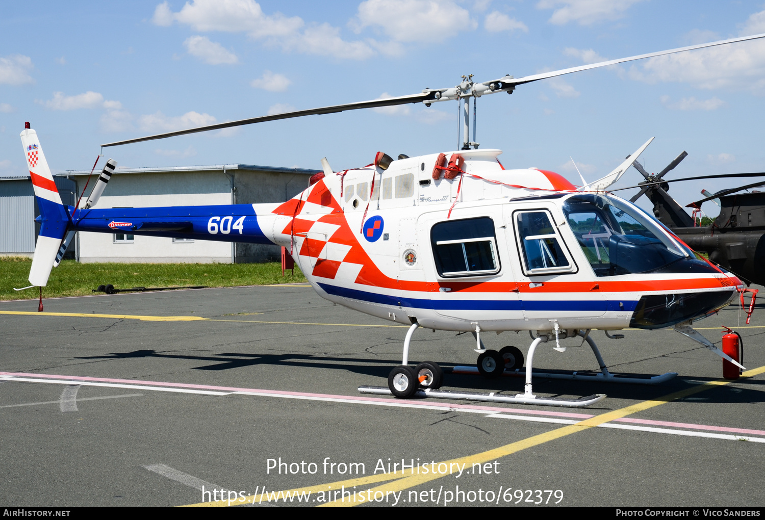 Aircraft Photo of 604 | Bell 206B-3 JetRanger III | Croatia - Air Force | AirHistory.net #692379