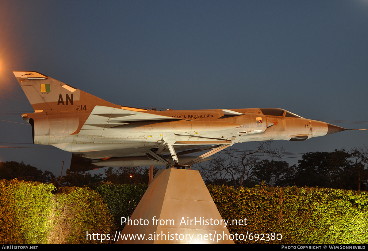 Aircraft Photo of 4914 | Dassault F-103E | Brazil - Air Force | AirHistory.net #692380