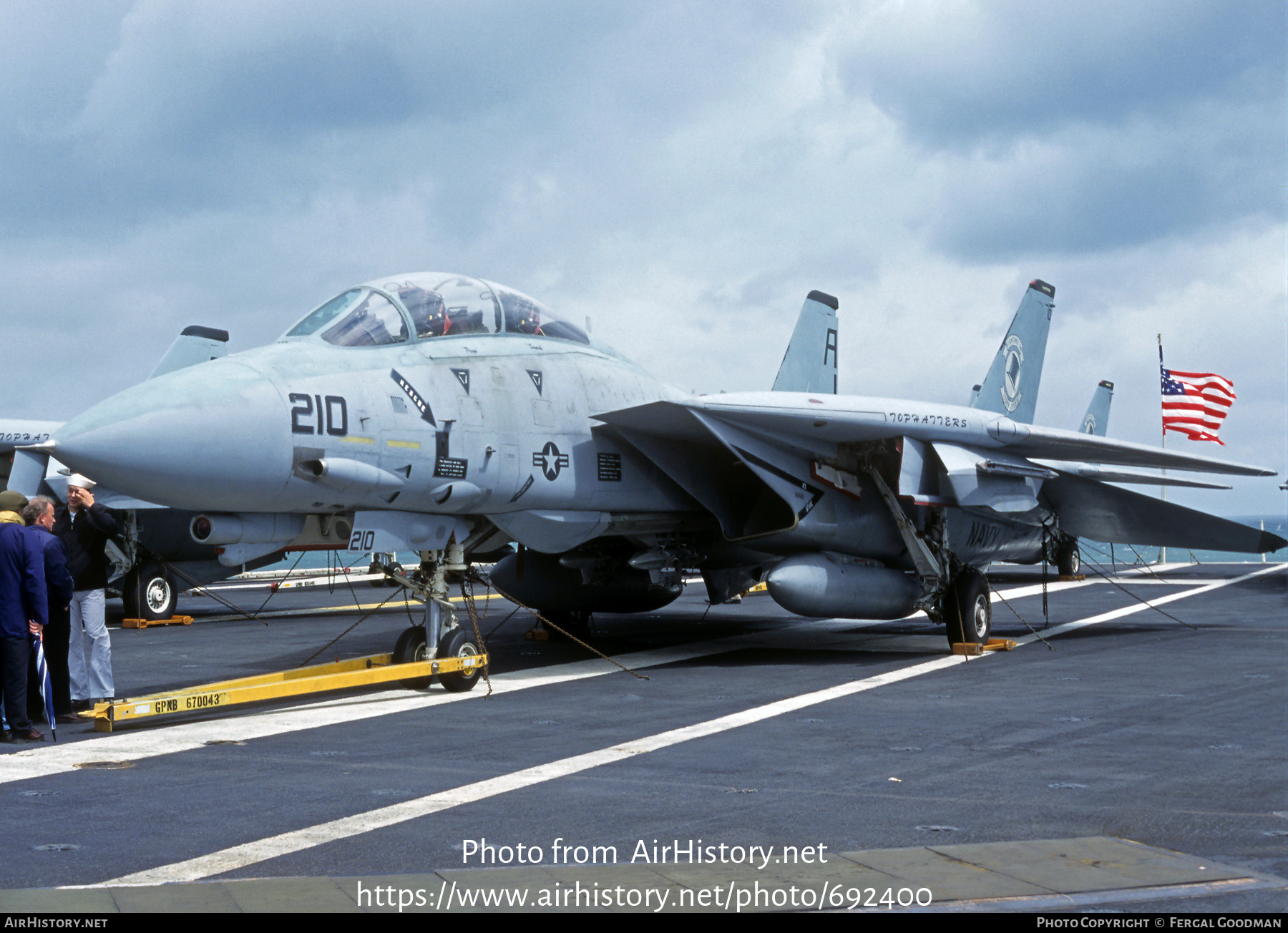 Aircraft Photo of 160908 | Grumman F-14A Tomcat | USA - Navy | AirHistory.net #692400