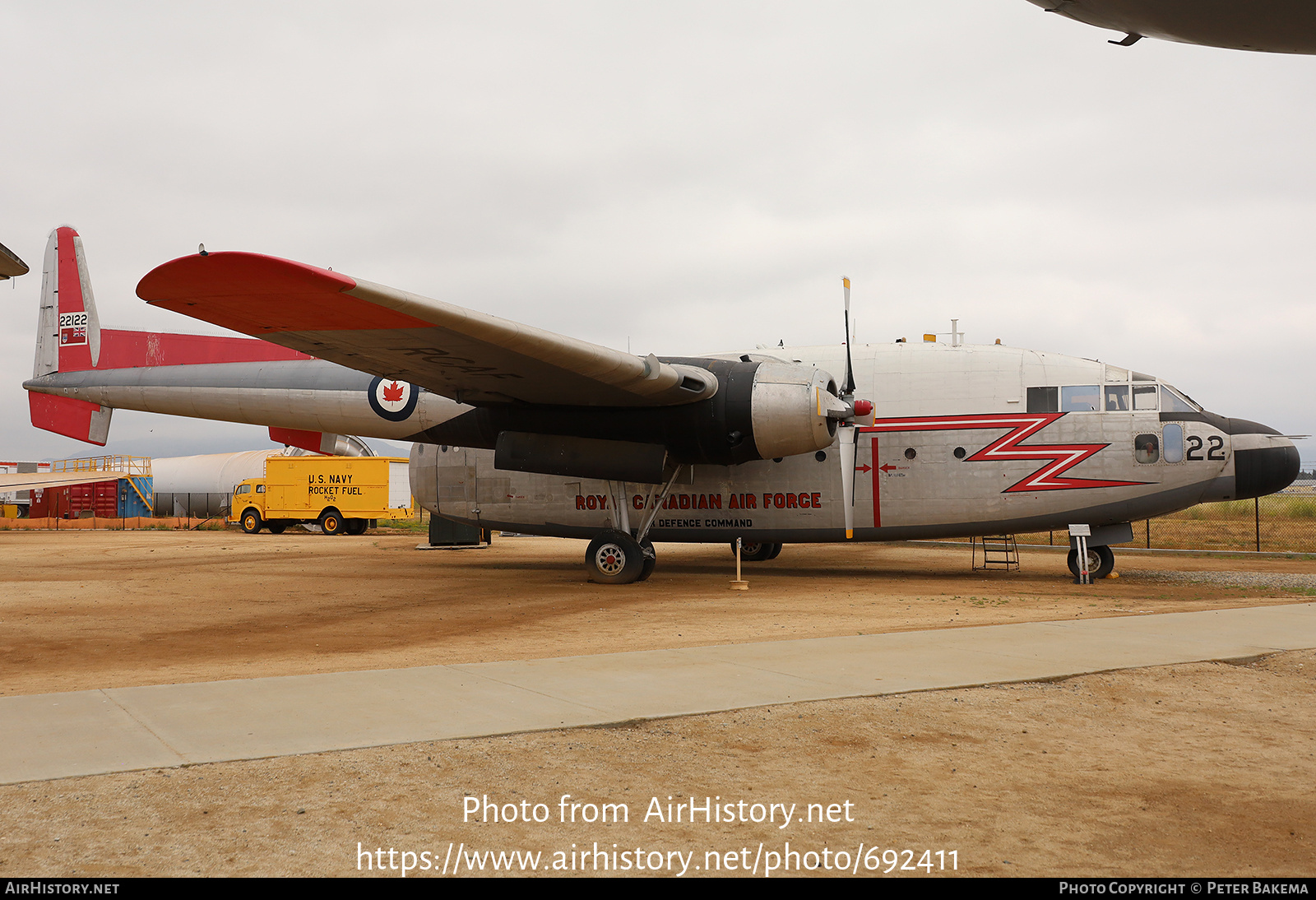 Aircraft Photo of 22122 | Fairchild C-119G Flying Boxcar | Canada - Air Force | AirHistory.net #692411