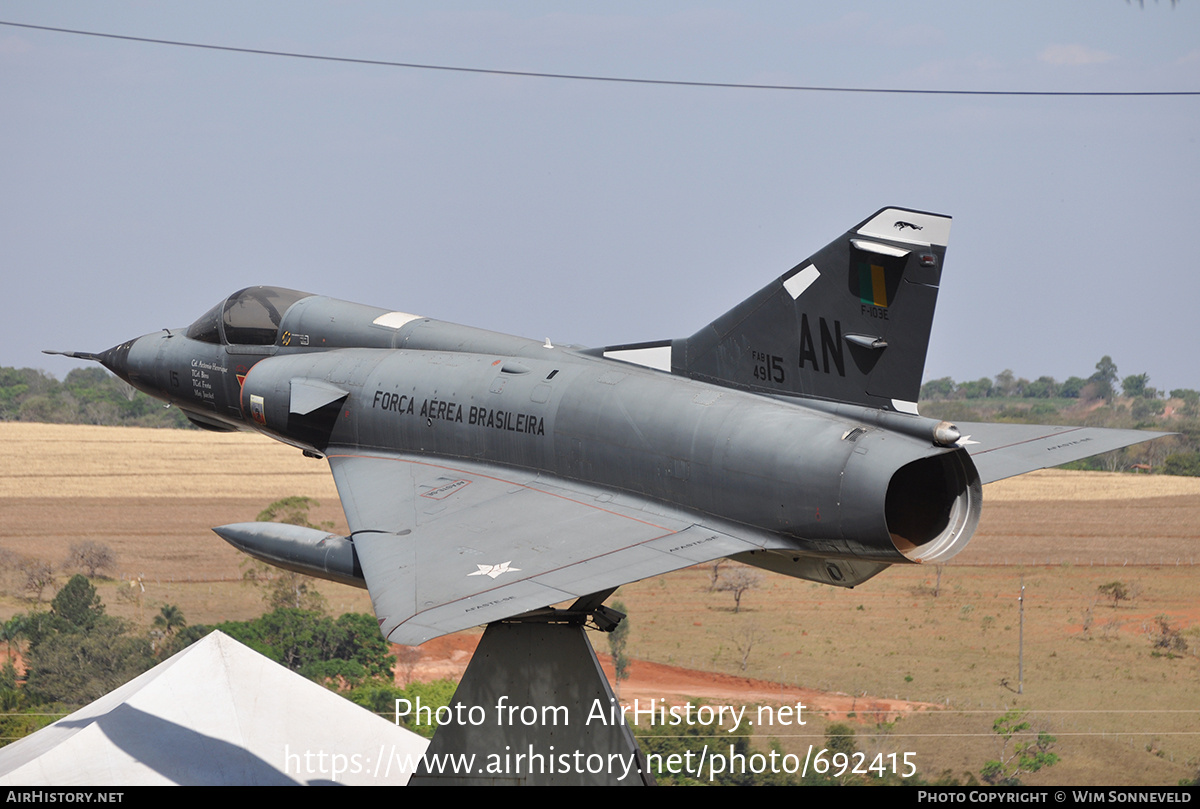 Aircraft Photo of 4915 | Dassault F-103E | Brazil - Air Force | AirHistory.net #692415