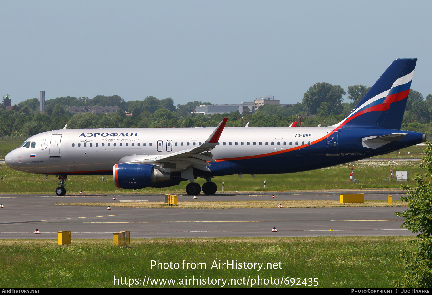 Aircraft Photo of VQ-BRV | Airbus A320-214 | Aeroflot - Russian Airlines | AirHistory.net #692435