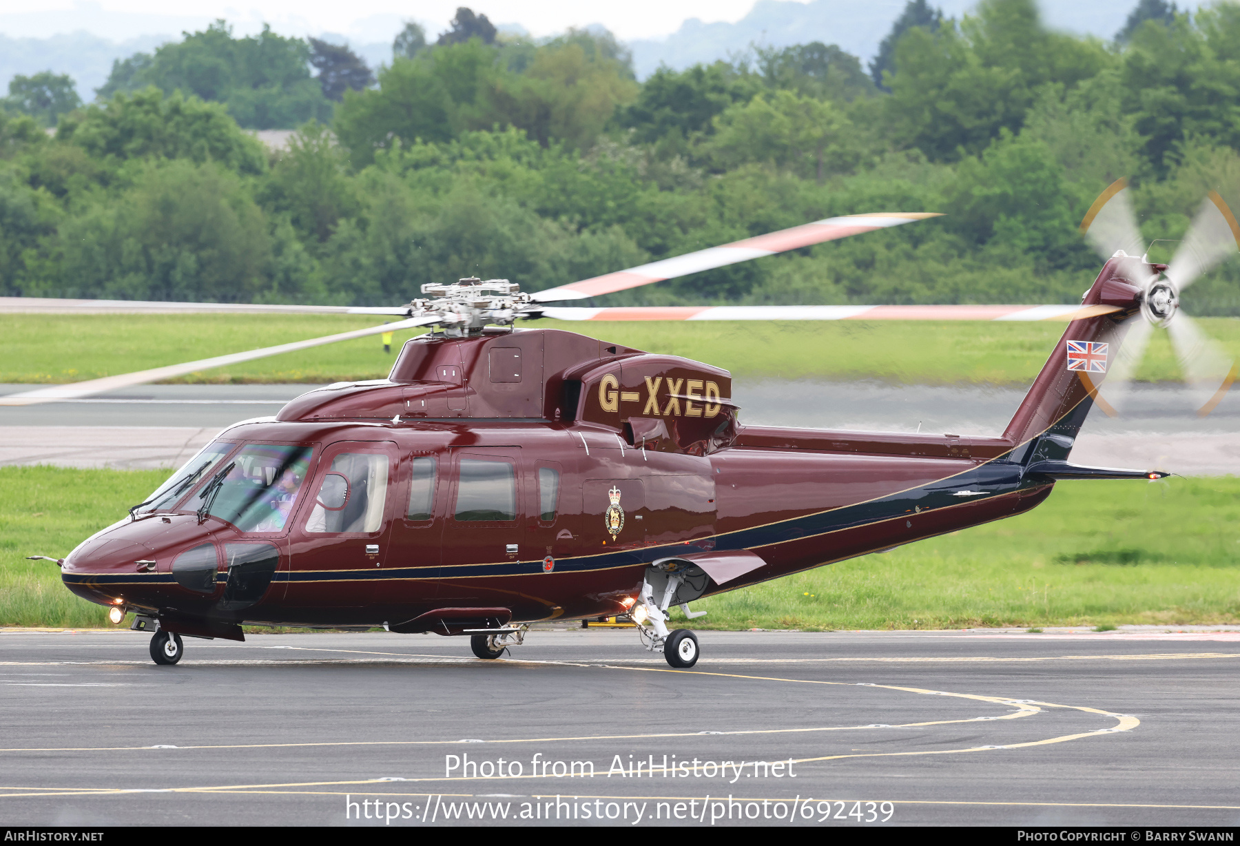 Aircraft Photo of G-XXED | Sikorsky S-76C++ | The King's Helicopter Flight | AirHistory.net #692439