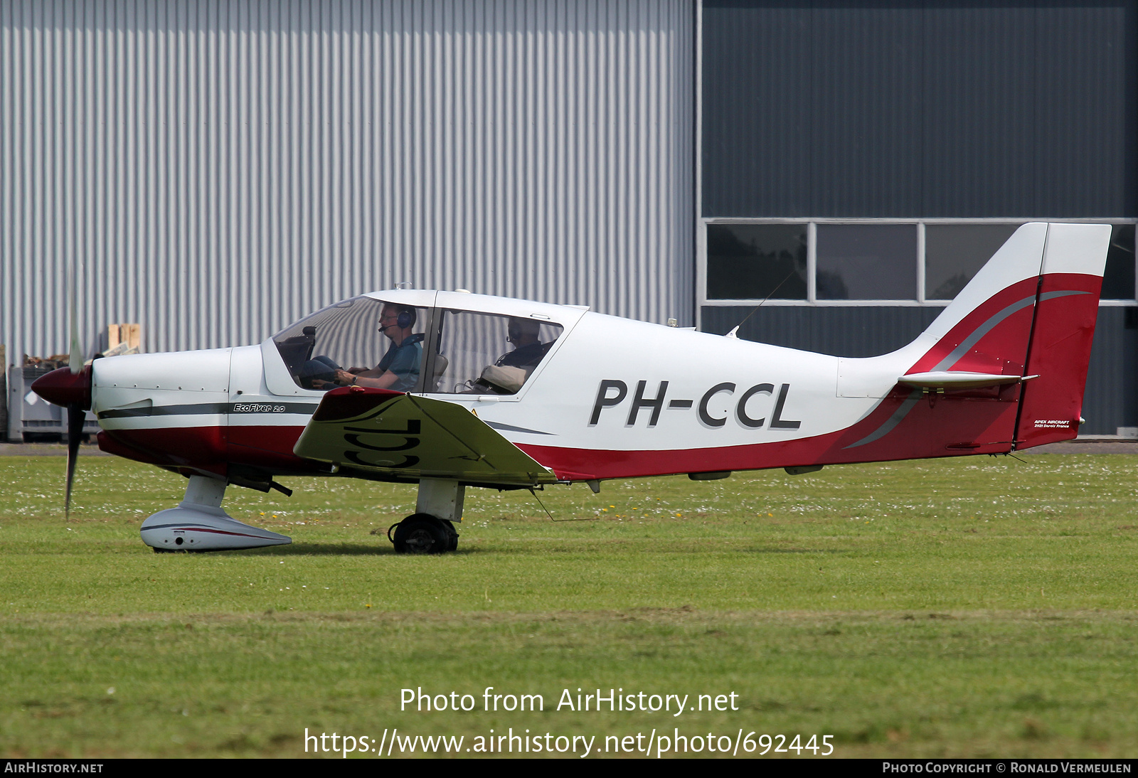 Aircraft Photo of PH-CCL | Robin DR-400-140B | AirHistory.net #692445