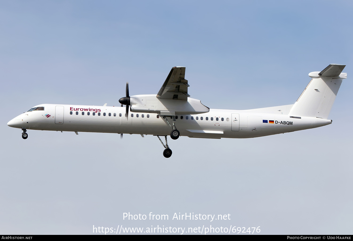 Aircraft Photo of D-ABQM | Bombardier DHC-8-402 Dash 8 | Eurowings | AirHistory.net #692476