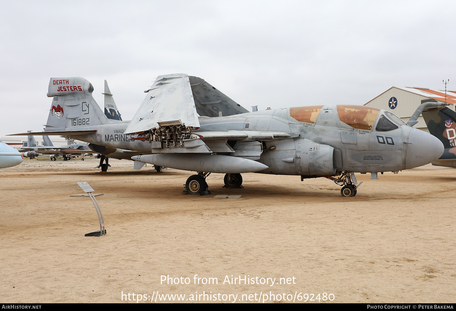 Aircraft Photo of 161882 | Grumman EA-6B Prowler (G-128) | USA - Marines | AirHistory.net #692480