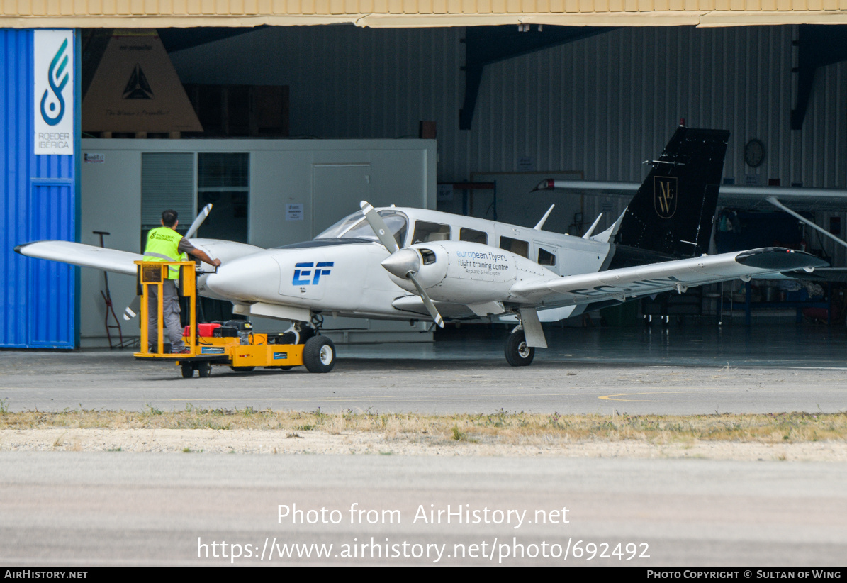 Aircraft Photo of EC-IIY | Piper PA-34-200T Seneca II | European Flyers | AirHistory.net #692492