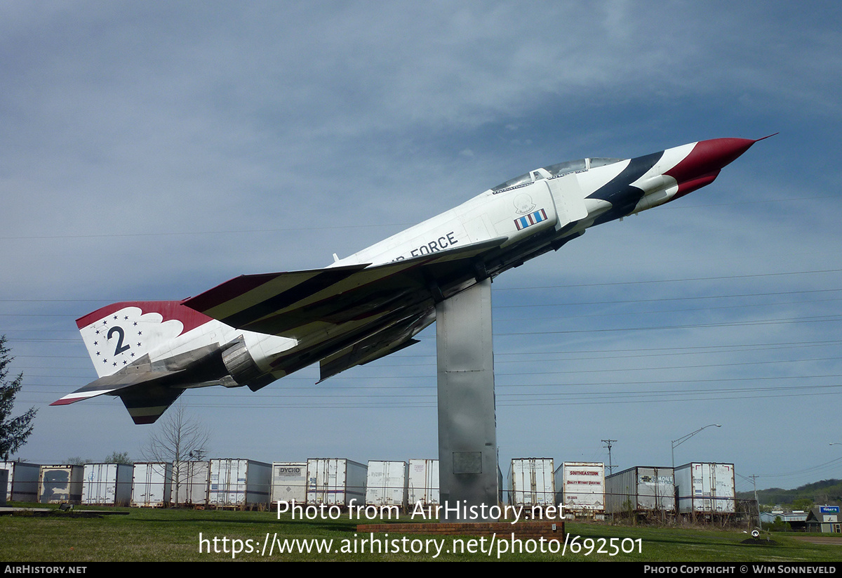 Aircraft Photo of 66-0319 | McDonnell Douglas NF-4E Phantom II | USA - Air Force | AirHistory.net #692501