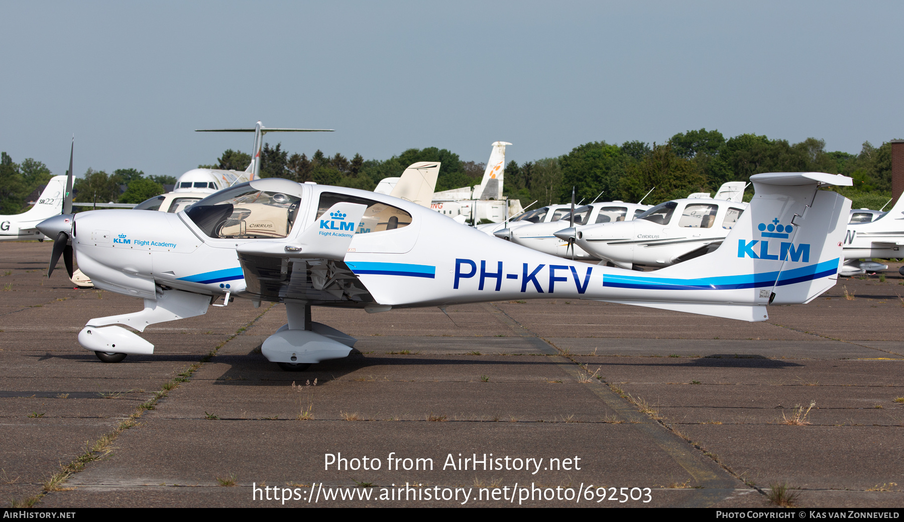 Aircraft Photo of PH-KFV | Diamond DA40 NG Diamond Star | KLM Flight Academy | AirHistory.net #692503