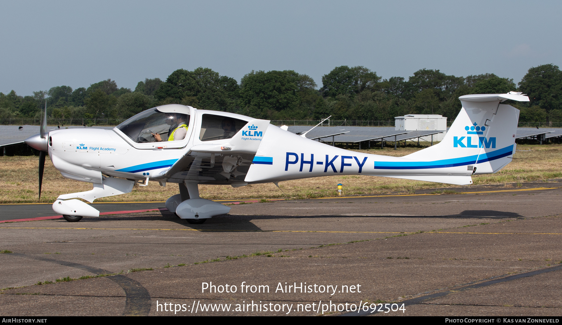 Aircraft Photo of PH-KFY | Diamond DA40 NG Diamond Star | KLM Flight Academy | AirHistory.net #692504