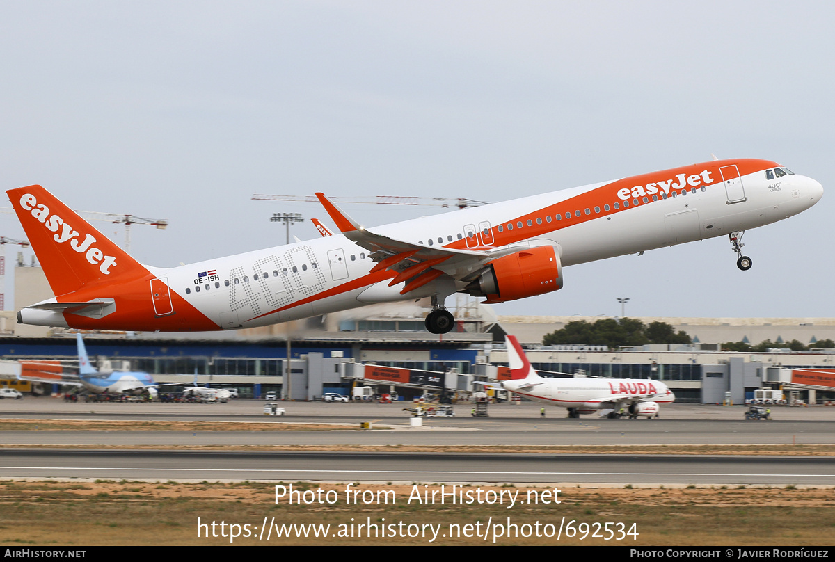 Aircraft Photo of OE-ISH | Airbus A321-251NX | EasyJet | AirHistory.net #692534