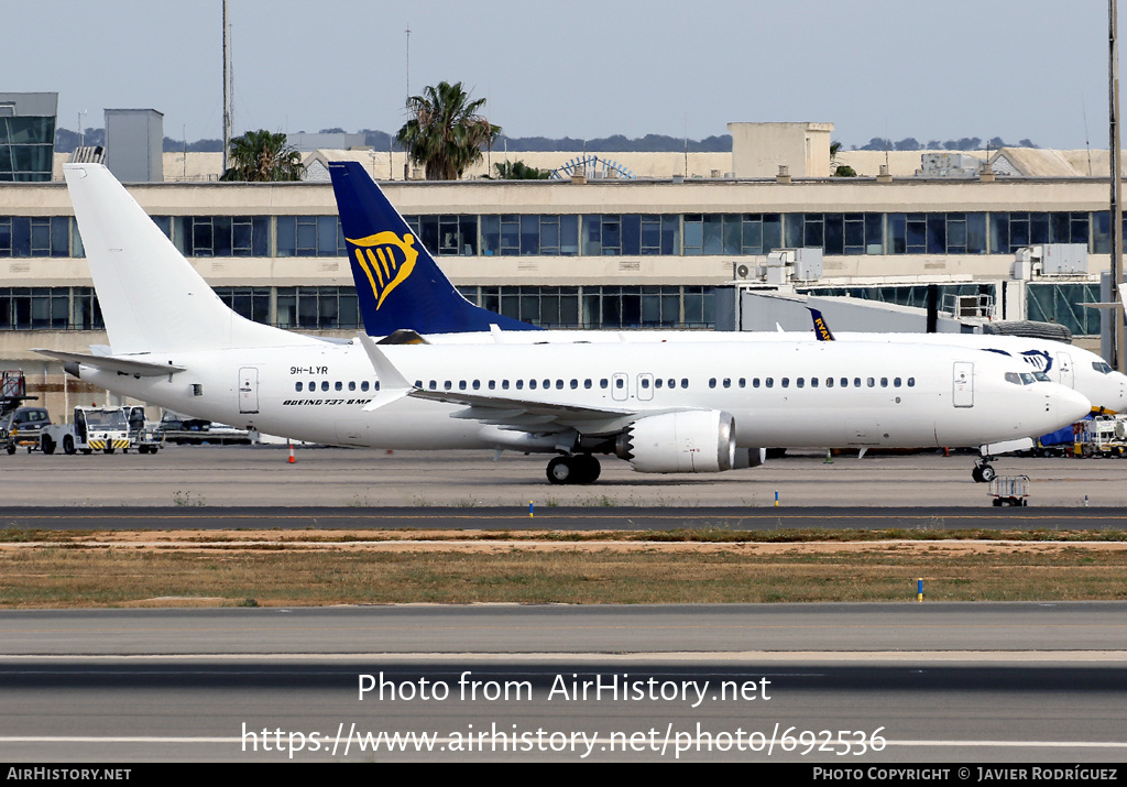 Aircraft Photo of 9H-LYR | Boeing 737-8 Max 8 | AirHistory.net #692536