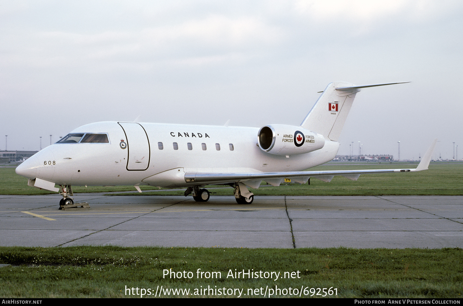 Aircraft Photo of 144608 | Canadair CC-144A Challenger (600S/CL-600-1A11) | Canada - Air Force | AirHistory.net #692561