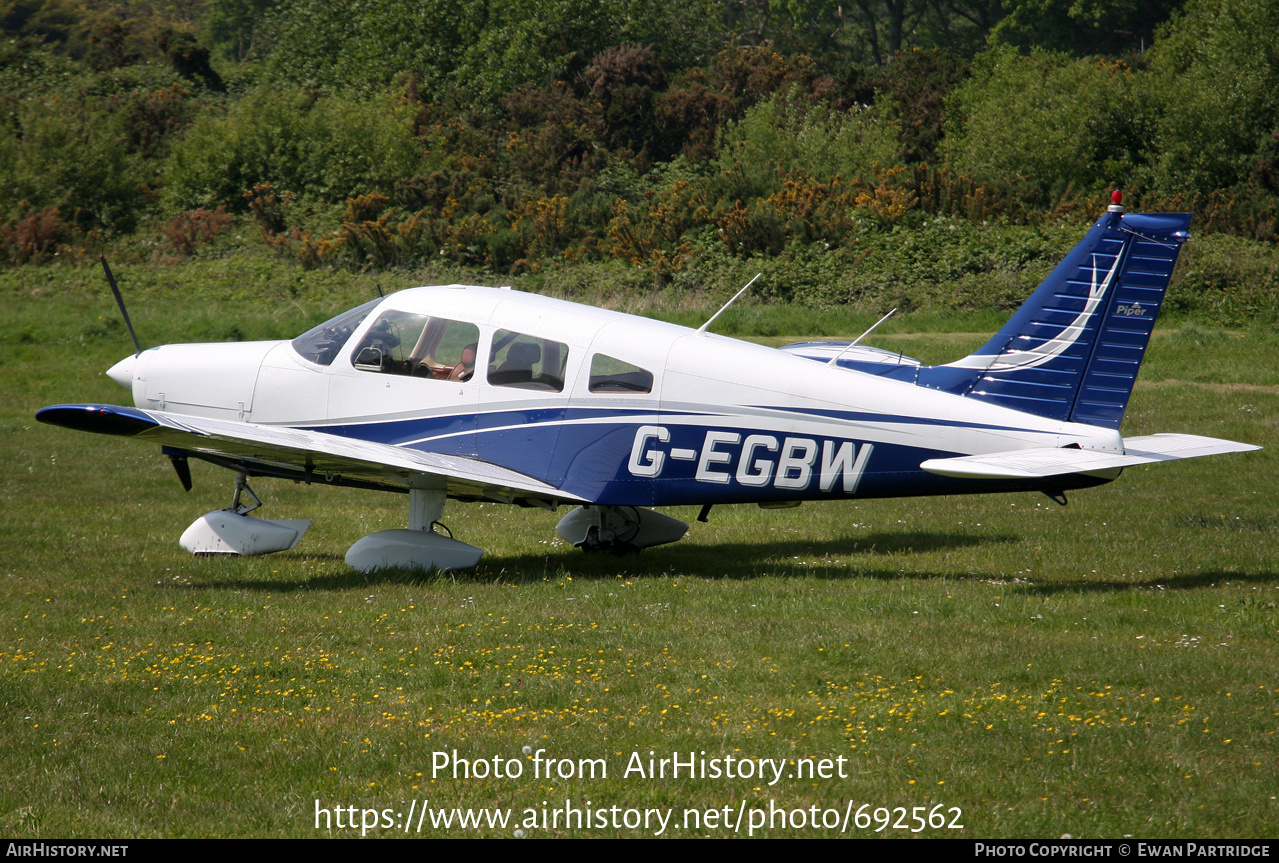 Aircraft Photo of G-EGBW | Piper PA-28-161 Warrior II | AirHistory.net #692562